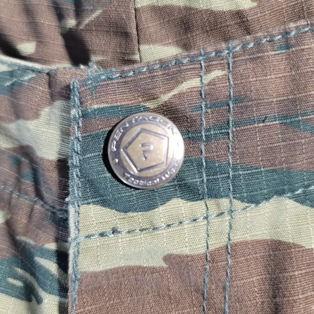 Pentagon ACU 2.0 Greek Lizard Camouflage Cargo Pants Men's Size W31 L30 Tactical